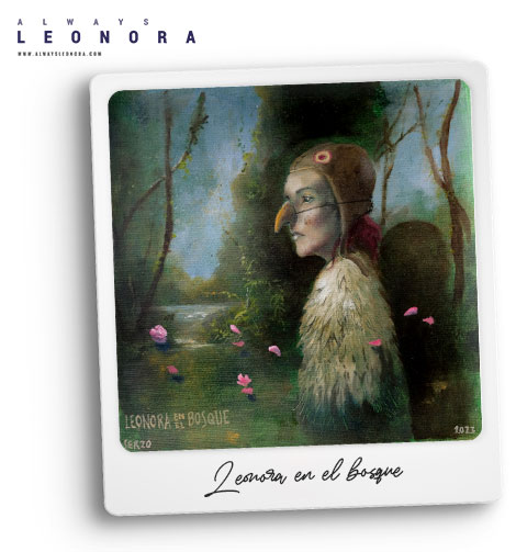 Leonora en el bosque, José Luis Serzo