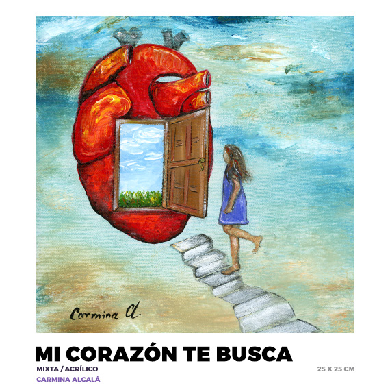 Mi corazón te busca, Carmina Alcalá