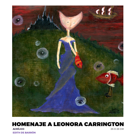 Homenaje a Leonora Carrington, Edith de Barrón