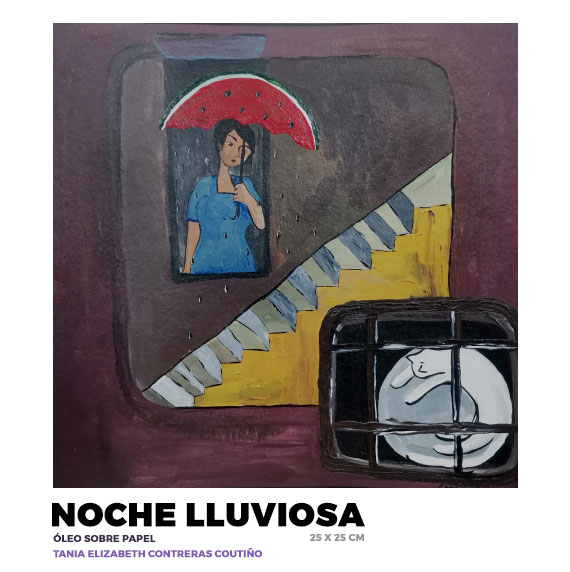 Noche lluviosa, Tania Elizabeth Contreras Coutiño