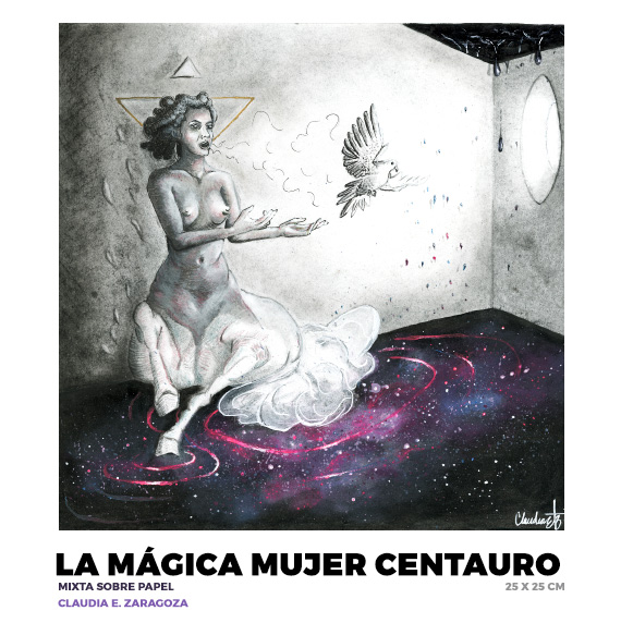 La mágica mujer centauro