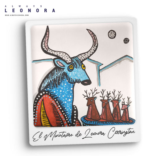 El Minotauro de Leonora Carrington